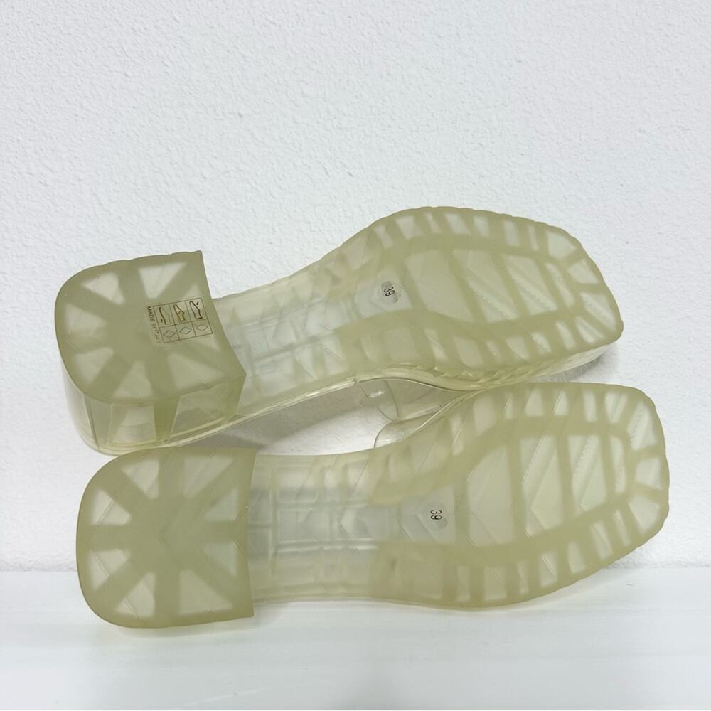 GUCCI Women’s Clear Jelly Sandals 39 - Picture 6 of 6